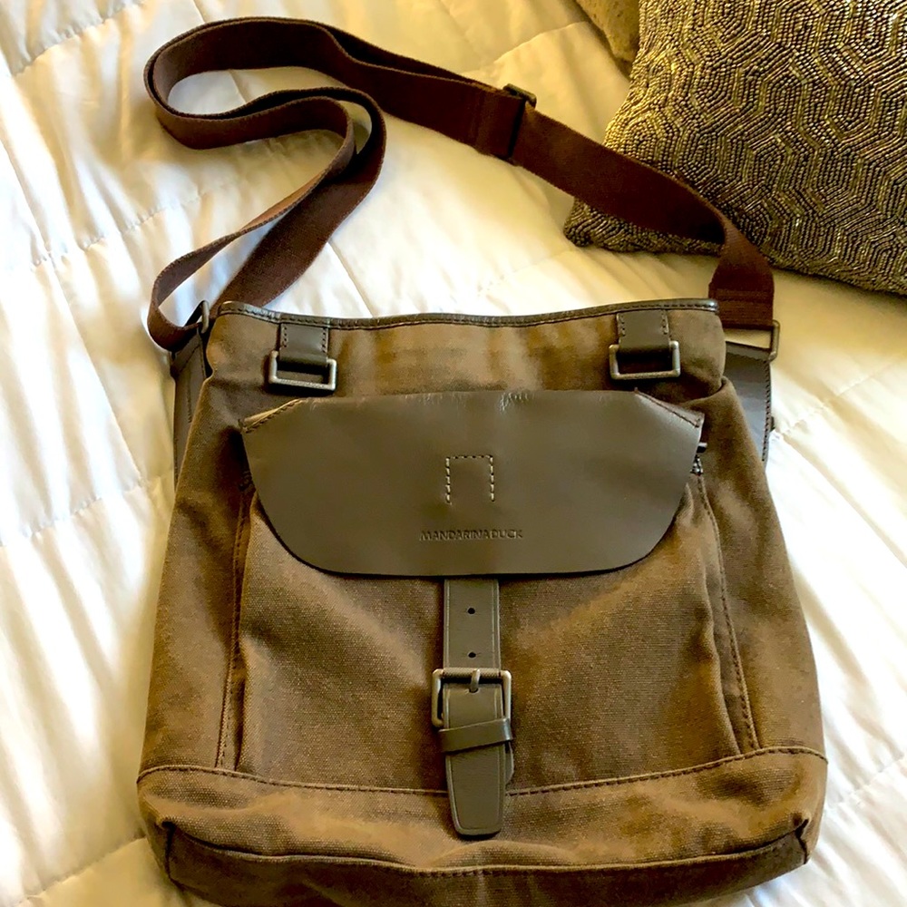 Canvas cool crossbody for woman or man